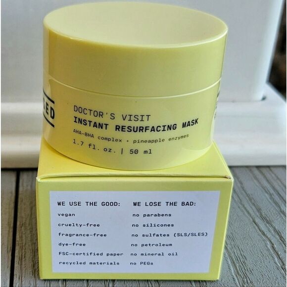 VERSED Doctor's Visit Instant Resurfacing Mask NEW - Picture 10 of 16